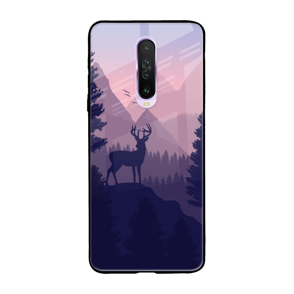 Deer In Night Poco X2 Glass Cases & Covers Online
