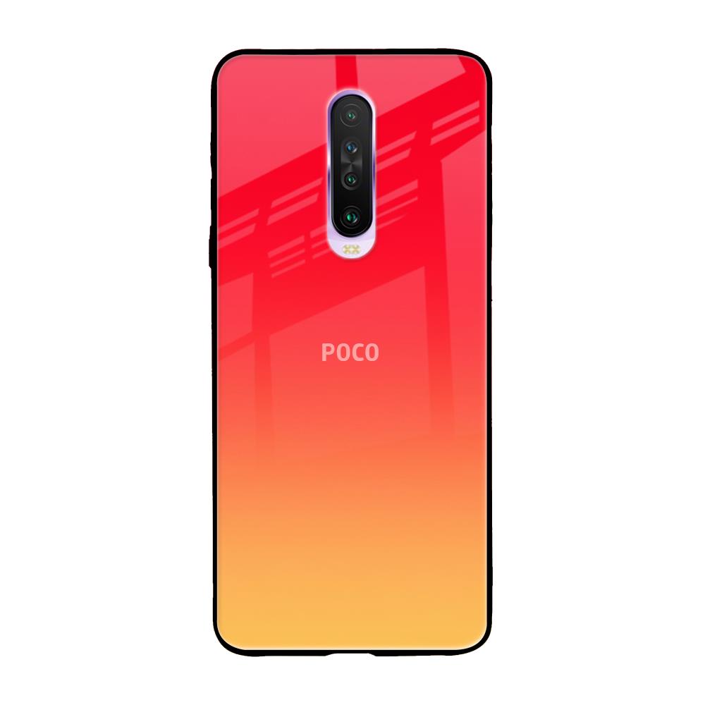 Sunbathed Poco X2 Glass Back Cover Online
