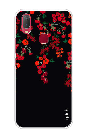 Floral Deco Vivo Y11 2019 Back Cover