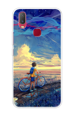Riding Bicycle to Dreamland Vivo Y11 2019 Back Cover