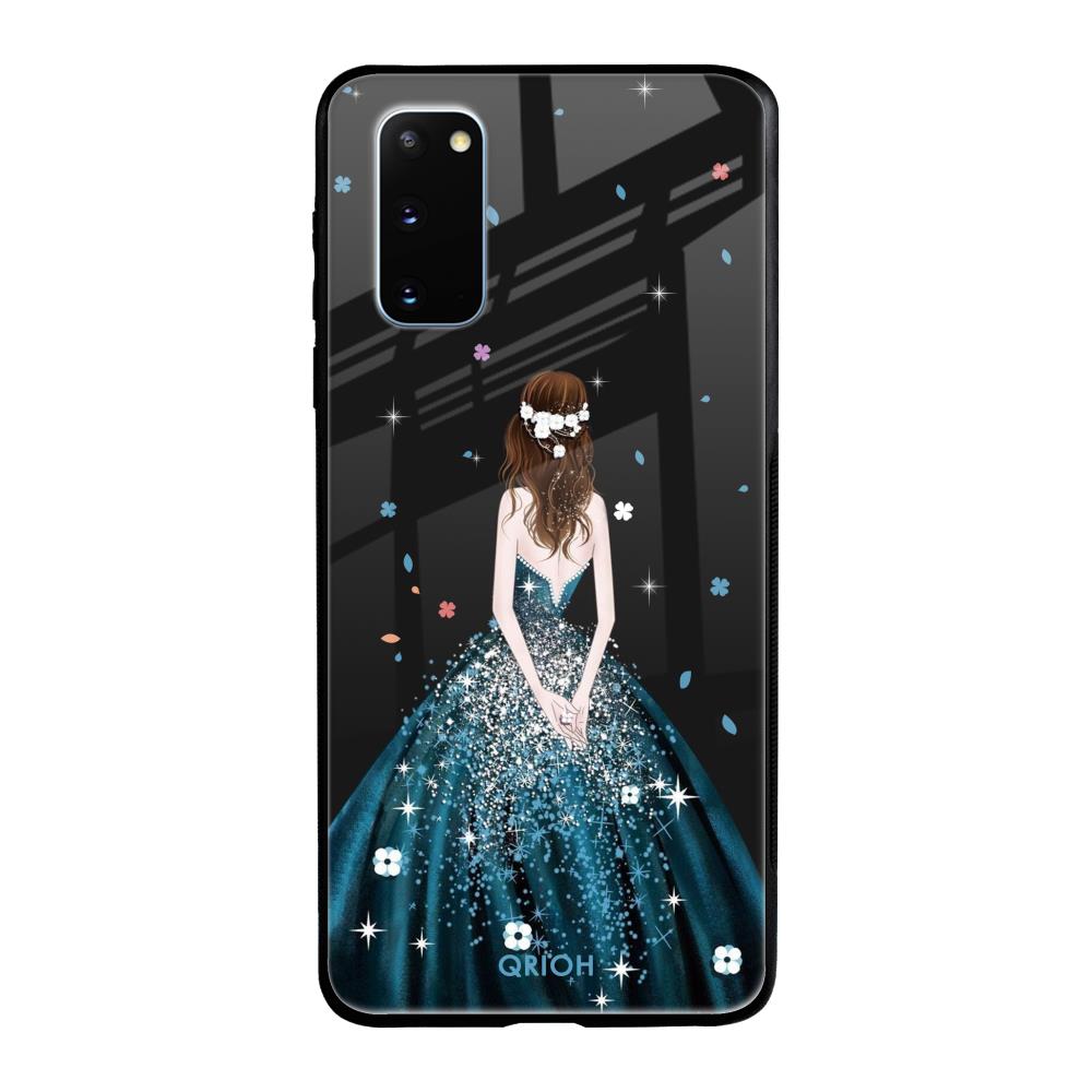 Queen Of Fashion Samsung Galaxy S20 Glass Back Cover Online