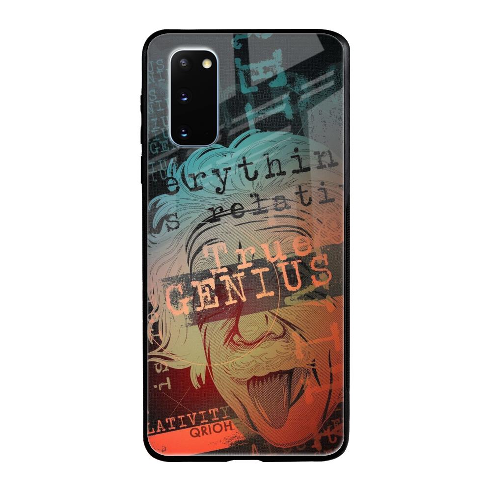 True Genius Samsung Galaxy S20 Glass Back Cover Online