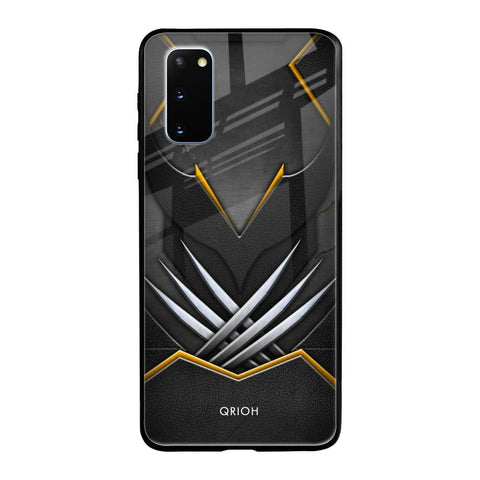 Black Warrior Samsung Galaxy S20 Glass Back Cover Online