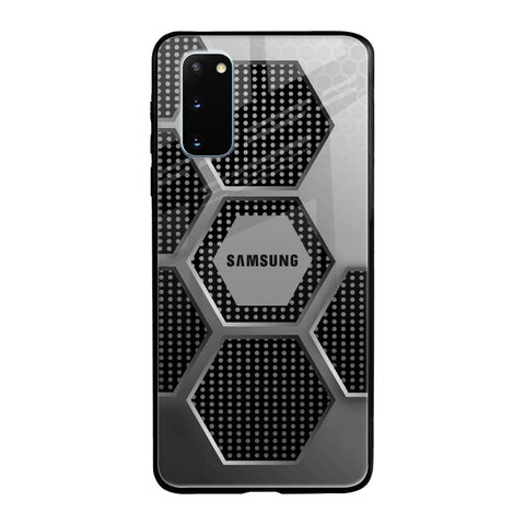 Hexagon Style Samsung Galaxy S20 Glass Back Cover Online