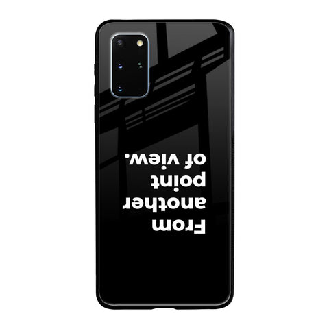 Motivation Samsung Galaxy S20 Plus Glass Back Cover Online