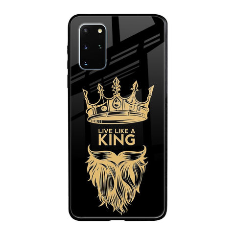 King Life Samsung Galaxy S20 Plus Glass Back Cover Online