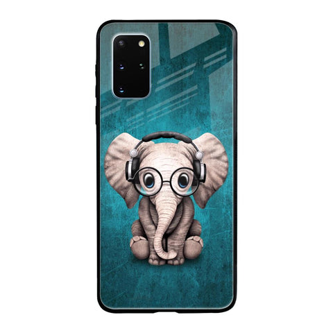 Adorable Baby Elephant Samsung Galaxy S20 Plus Glass Back Cover Online