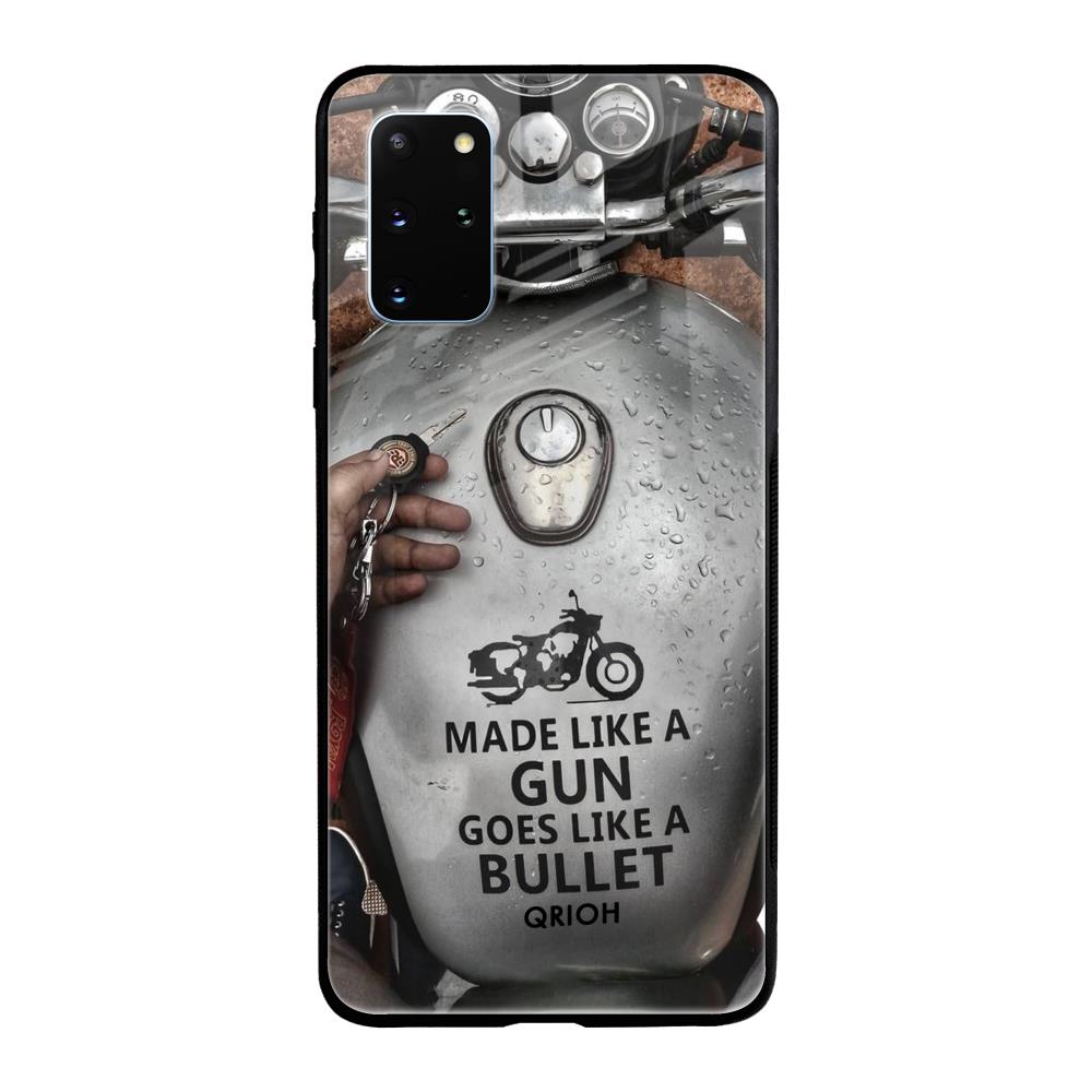 Royal Bike Samsung Galaxy S20 Plus Glass Back Cover Online