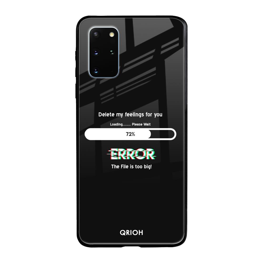Error Samsung Galaxy S20 Plus Glass Back Cover Online