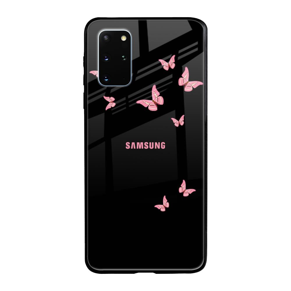 Fly Butterfly Samsung Galaxy S20 Plus Glass Back Cover Online