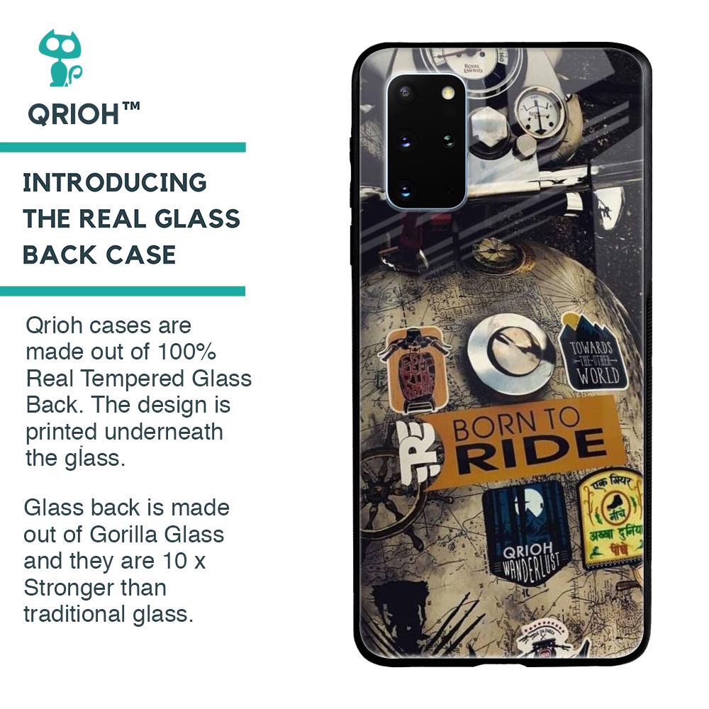 Ride Mode On Samsung Galaxy S20 Plus Glass Back Cover Flat 35