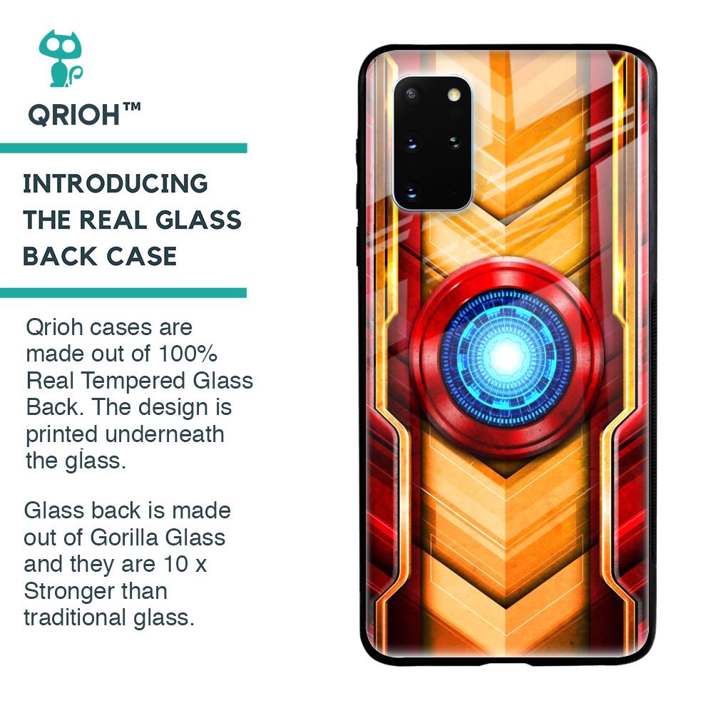 Arc Reactor Glass Case for Samsung Galaxy S20 Plus