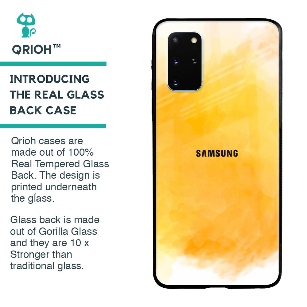 Rustic Orange Glass Case for Samsung Galaxy S20 Plus