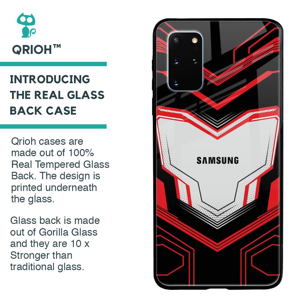 Quantum Suit Glass Case For Samsung Galaxy S20 Plus