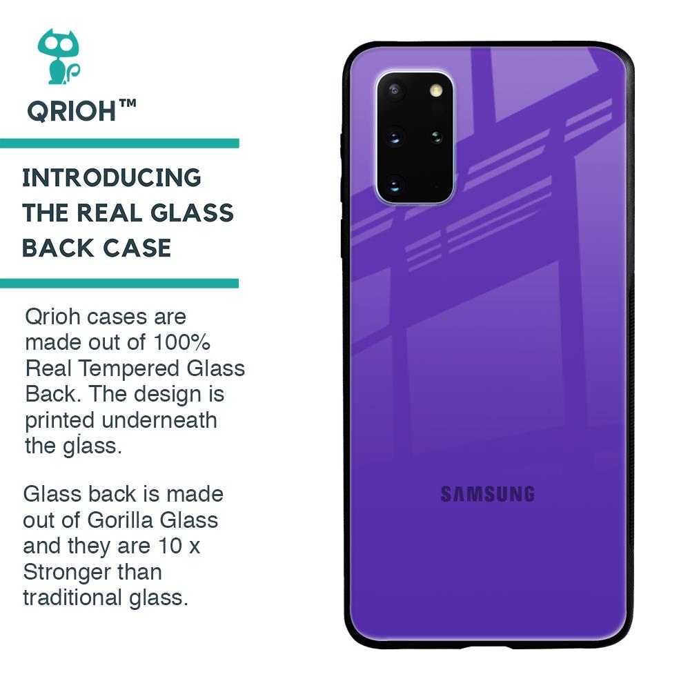 Amethyst Purple Glass Case for Samsung Galaxy S20 Plus
