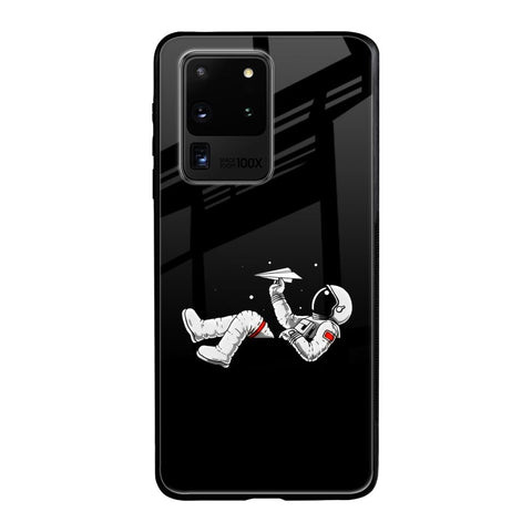 Space Traveller Samsung Galaxy S20 Ultra Glass Back Cover Online