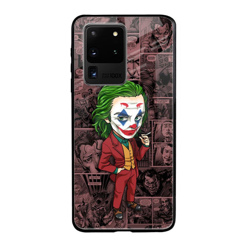Joker Cartoon Samsung Galaxy S20 Ultra Glass Back Cover Online