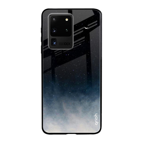 Black Aura Samsung Galaxy S20 Ultra Glass Back Cover Online