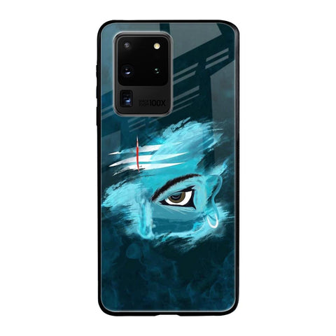 Power Of Trinetra Samsung Galaxy S20 Ultra Glass Back Cover Online