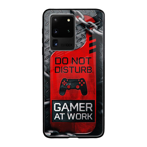 Do No Disturb Samsung Galaxy S20 Ultra Glass Back Cover Online