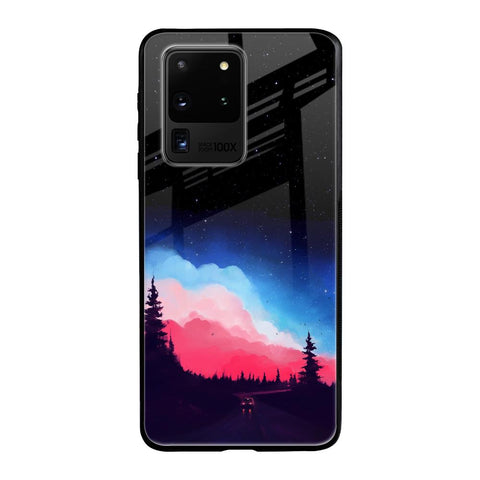 Drive In Dark Samsung Galaxy S20 Ultra Glass Back Cover Online