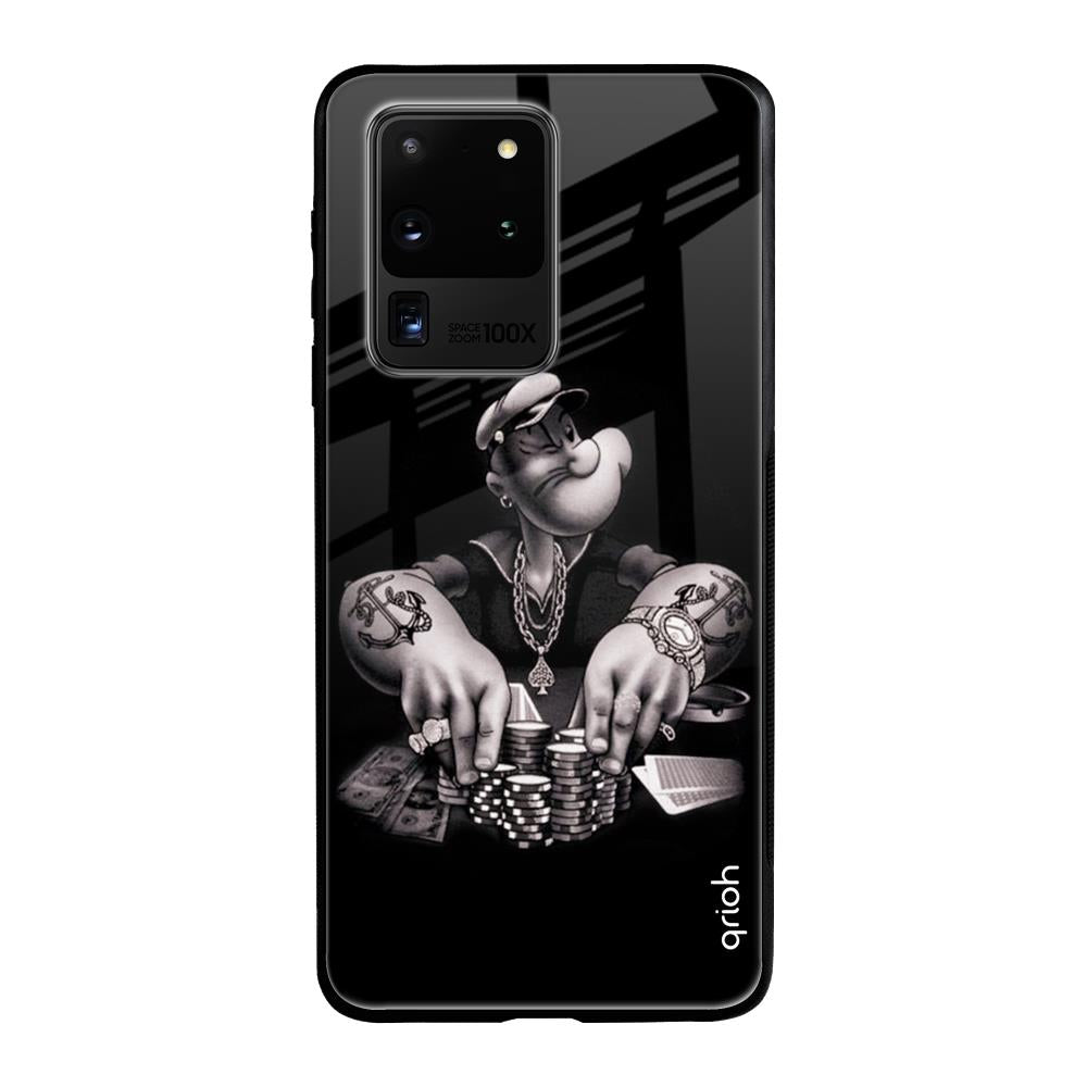 Gambling Problem Samsung Galaxy S20 Ultra Glass Back Cover Online