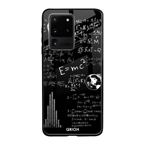 Funny Math Samsung Galaxy S20 Ultra Glass Back Cover Online