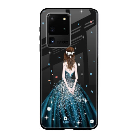 Queen Of Fashion Samsung Galaxy S20 Ultra Glass Back Cover Online