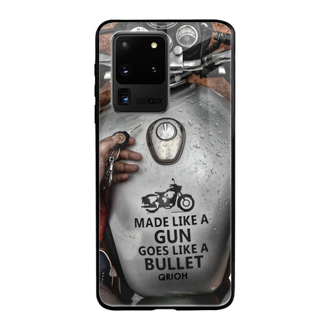 Royal Bike Samsung Galaxy S20 Ultra Glass Back Cover Online