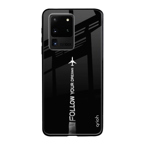 Follow Your Dreams Samsung Galaxy S20 Ultra Glass Back Cover Online
