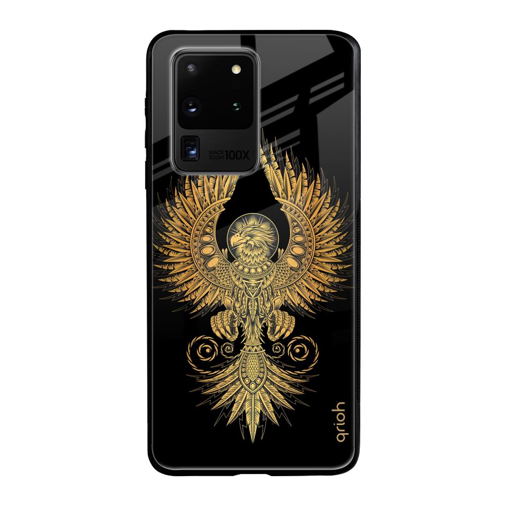 Mythical Phoenix Art Samsung Galaxy S20 Ultra Glass Back Cover Online
