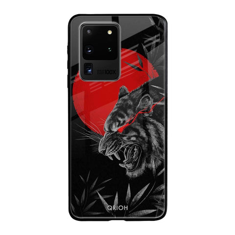 Red Moon Tiger Samsung Galaxy S20 Ultra Glass Back Cover Online