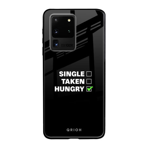 Hungry Samsung Galaxy S20 Ultra Glass Back Cover Online