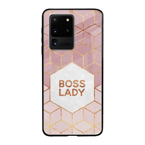 Boss Lady Samsung Galaxy S20 Ultra Glass Back Cover Online