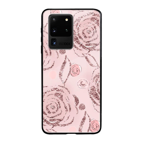 Shimmer Roses Samsung Galaxy S20 Ultra Glass Cases & Covers Online