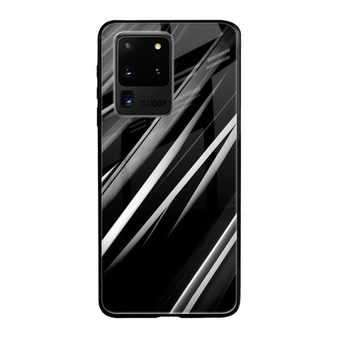 Black & Grey Gradient Samsung Galaxy S20 Ultra Glass Cases & Covers Online