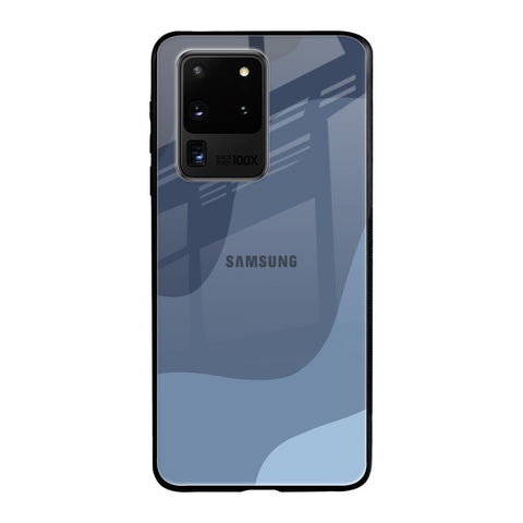 Navy Blue Ombre Samsung Galaxy S20 Ultra Glass Back Cover Online