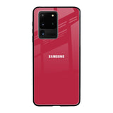 Solo Maroon Samsung Galaxy S20 Ultra Glass Back Cover Online