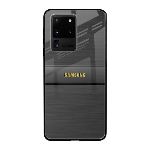Grey Metallic Glass Samsung Galaxy S20 Ultra Glass Back Cover Online