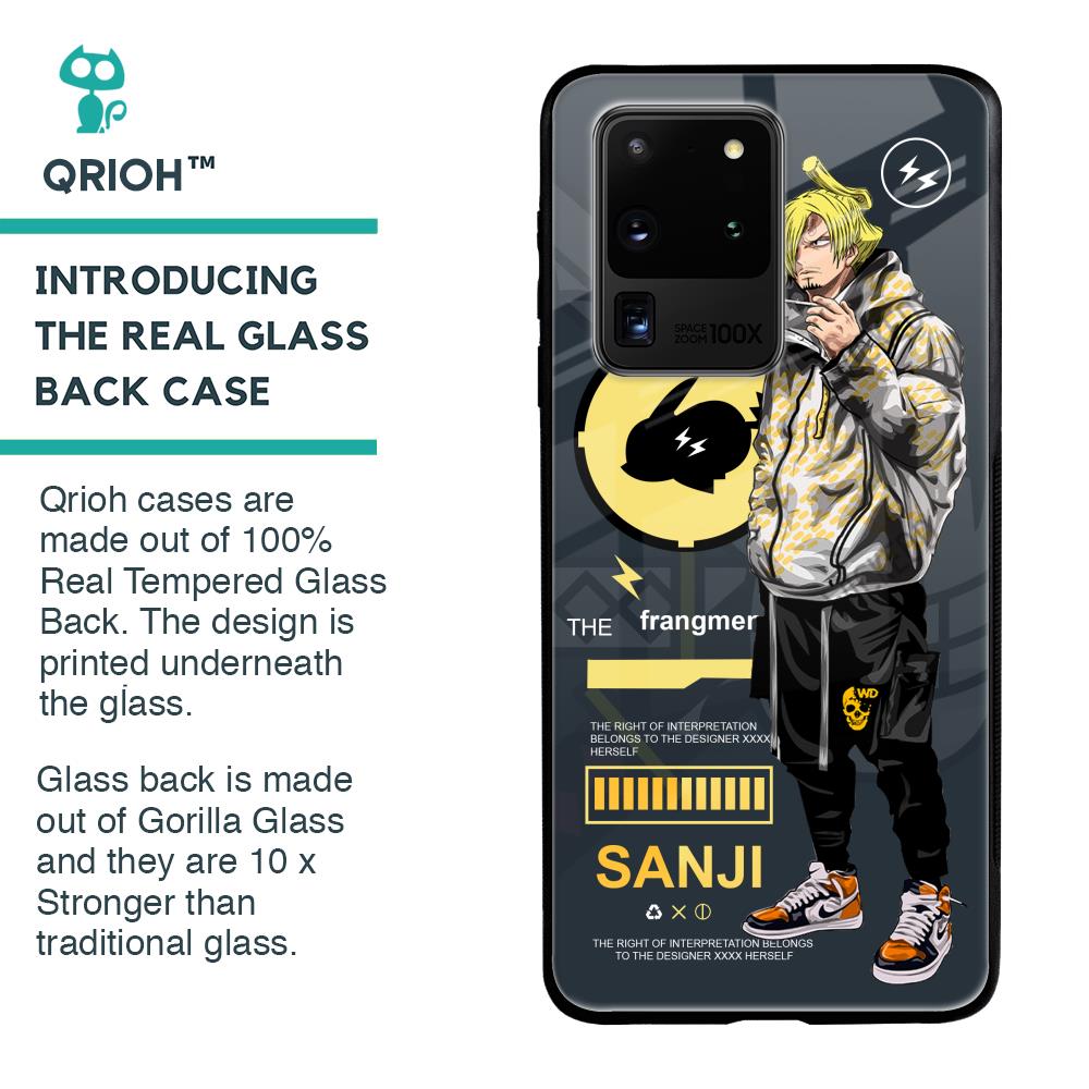 Cool Sanji Glass Case for Samsung Galaxy S20 Ultra