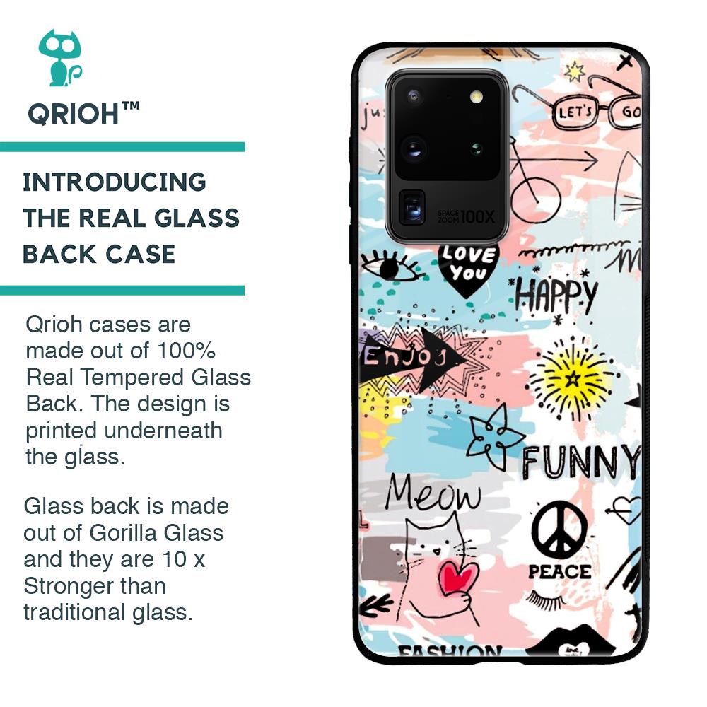 Just For You Glass Case For Samsung Galaxy S20 Ultra