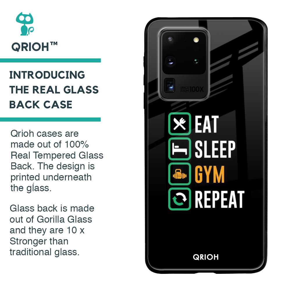 Daily Routine Glass Case for Samsung Galaxy S20 Ultra