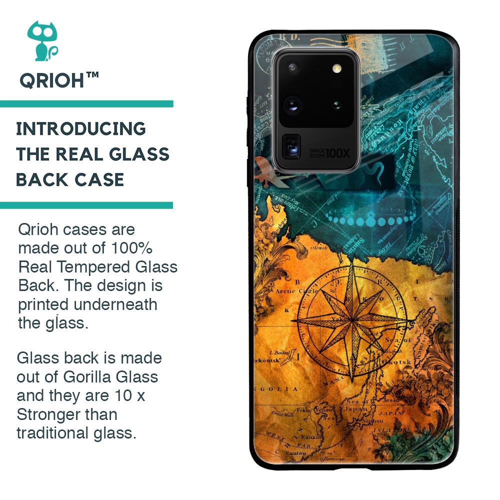 Architecture Map Glass Case for Samsung Galaxy S20 Ultra