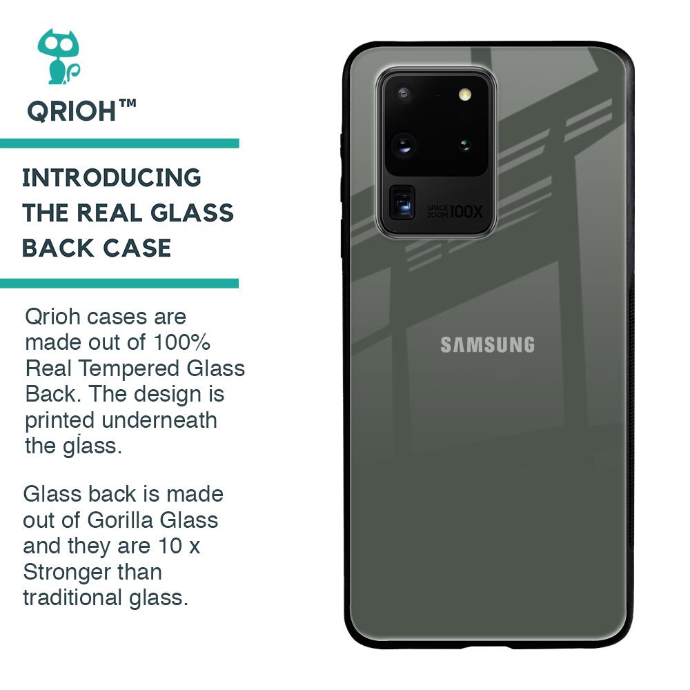 Charcoal Glass Case for Samsung Galaxy S20 Ultra