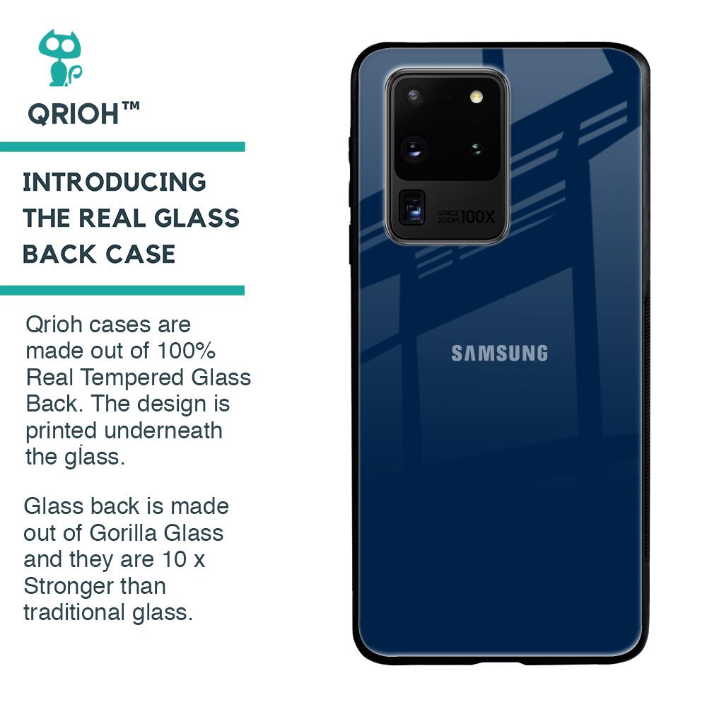 Royal Navy Glass Case for Samsung Galaxy S20 Ultra
