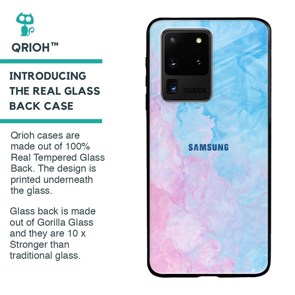 Mixed Watercolor Glass Case for Samsung Galaxy S20 Ultra
