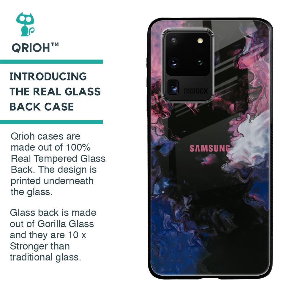 Smudge Brush Glass case for Samsung Galaxy S20 Ultra