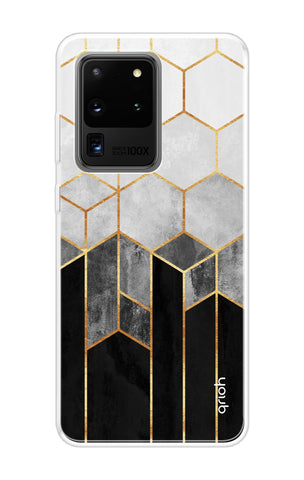 Hexagonal Pattern Samsung Galaxy S20 Ultra Back Cover