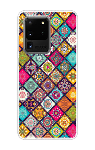 Multicolor Mandala Samsung Galaxy S20 Ultra Back Cover