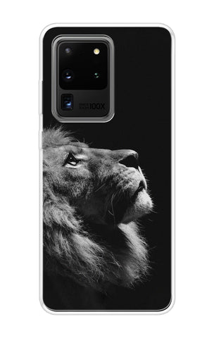 Lion Looking to Sky Samsung Galaxy S20 Ultra Back Cover
